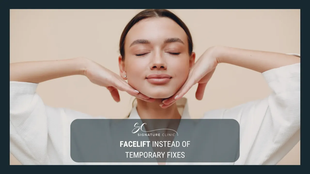 facelift over fillers