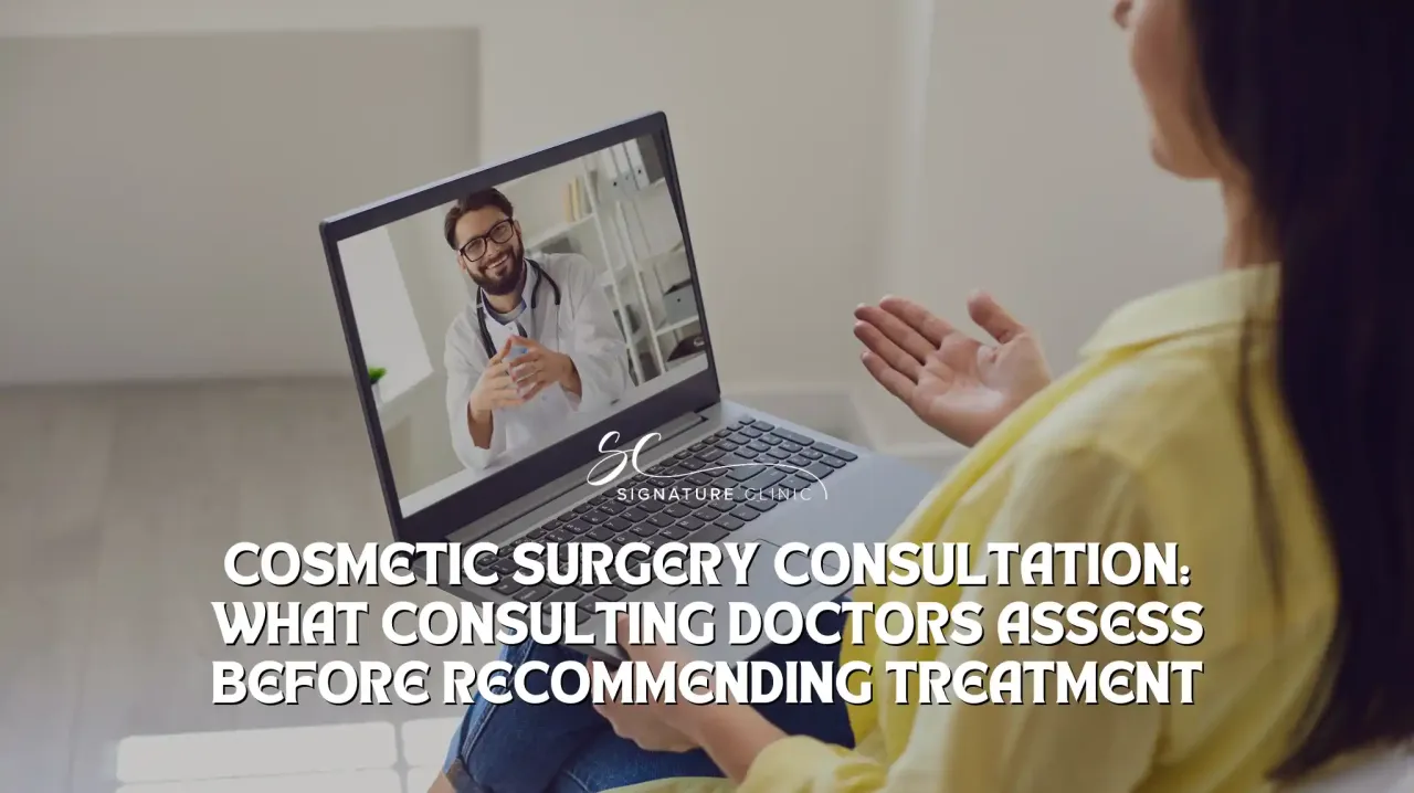 Cosmetic Surgery Consultation: What Consulting Doctors Assess Before Recommending Treatment