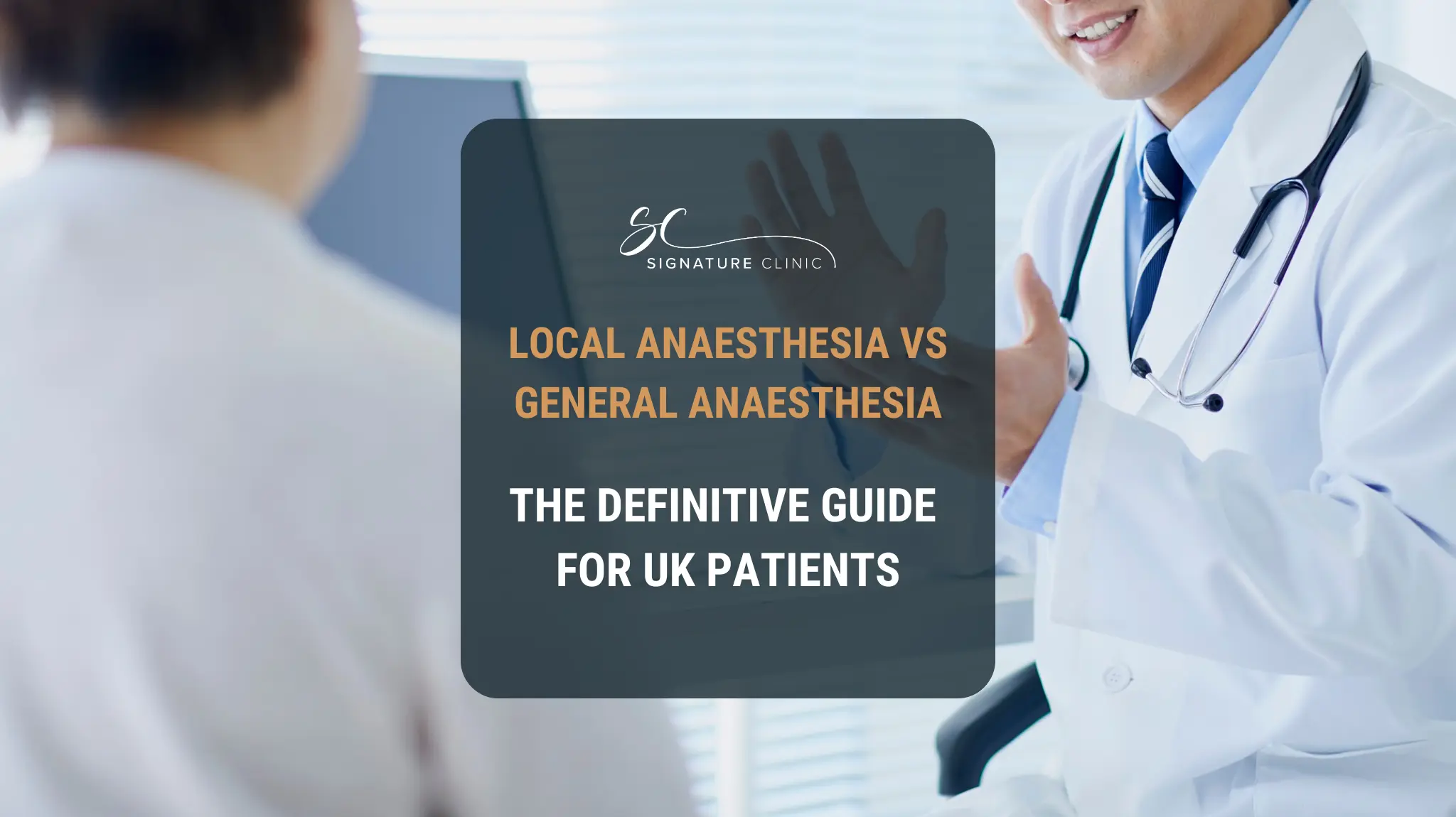 Local Anaesthesia vs General Anaesthesia